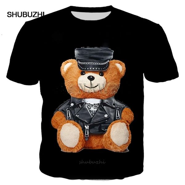 fashion cool t shirt men/women cartoon bear 3d printed t-shirts casual harajuku style tshirt streetwear
fashion cool t shirt men/women cartoon bear 3d printed t-shirts casual harajuku style tshirt streetwear