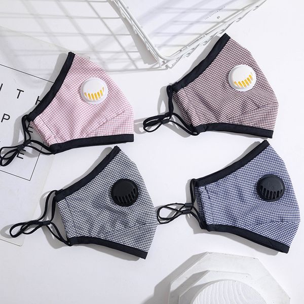 2020 designer face mask adults breathing valve washable suitable anti smog solid color lattice mask pm2.5 sun protection cotton
2020 designer face mask adults breathing valve washable suitable anti smog solid color lattice mask pm2.5 sun protection cotton