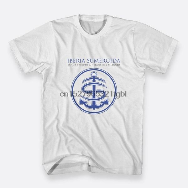 iberia sumergida tributo heroes del silencio t shirt mens s to 3xl color white