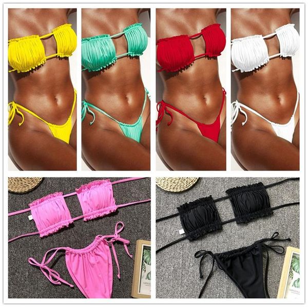 sweet off the shoulder swimsuit lace-up print micro mini bikini sets women summer hollow out bandgae bra swimwear bikinis bathing suit ly911, White
sweet off the shoulder swimsuit lace-up print micro mini bikini sets women summer hollow out bandgae bra swimwear bikinis bathing suit ly911, White