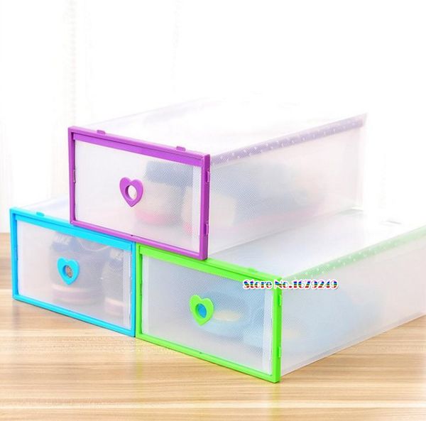 party favor 100pcs plastic shoes storage box thicken transparent container stackable case home organizer drawer type
party favor 100pcs plastic shoes storage box thicken transparent container stackable case home organizer drawer type