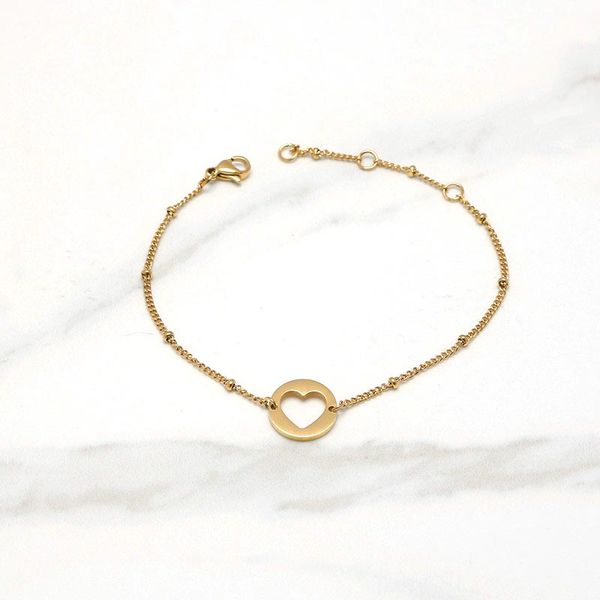charm bracelets heart stainless steel bracelet hollow out with finishing polish bead chain bangle as mother's day gift, Golden;silver
charm bracelets heart stainless steel bracelet hollow out with finishing polish bead chain bangle as mother's day gift, Golden;silver