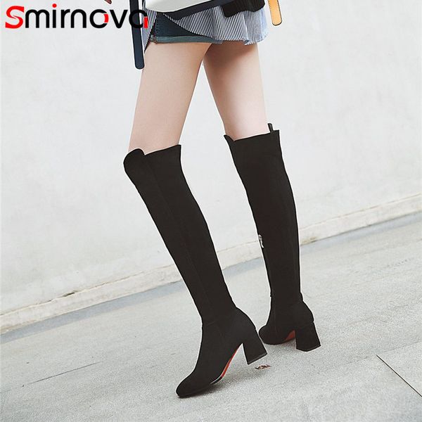 boots smirnova large size 33-43 woman shoes 2021 arrival flock thigh high over the knee winter warm long ladies, Black
boots smirnova large size 33-43 woman shoes 2021 arrival flock thigh high over the knee winter warm long ladies, Black