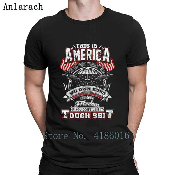 america we eat meatwe drink beerwe own gun t shirt crew neck leisure summer style kawaii tee shirt fit breathable custom shirt
america we eat meatwe drink beerwe own gun t shirt crew neck leisure summer style kawaii tee shirt fit breathable custom shirt