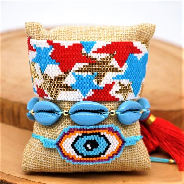 charm bracelets shinusboho 2021 women's bracelet turkish evil eye armband luxury jewelry pulseras mujer moda miyuki handmade, Golden;silver
charm bracelets shinusboho 2021 women's bracelet turkish evil eye armband luxury jewelry pulseras mujer moda miyuki handmade, Golden;silver