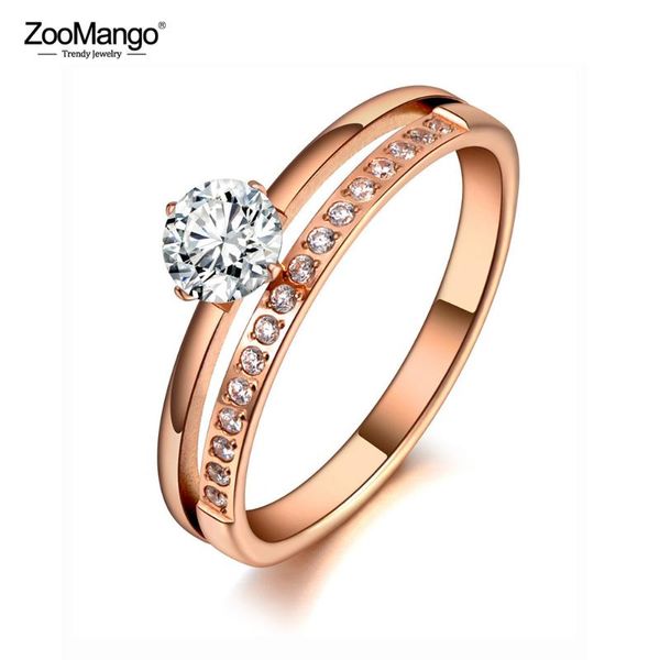 zoomango sparkling design titanium stainless steel wedding ring jewelry rose gold mosaic cz crystal party ring for women zr19155, Slivery;golden
zoomango sparkling design titanium stainless steel wedding ring jewelry rose gold mosaic cz crystal party ring for women zr19155, Slivery;golden
