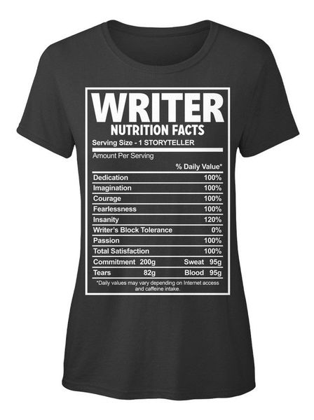 2020 мода горячие продажи writer nutrition facts стандартный мужская футболка футболка
2020 мода горячие продажи writer nutrition facts стандартный мужская футболка футболка