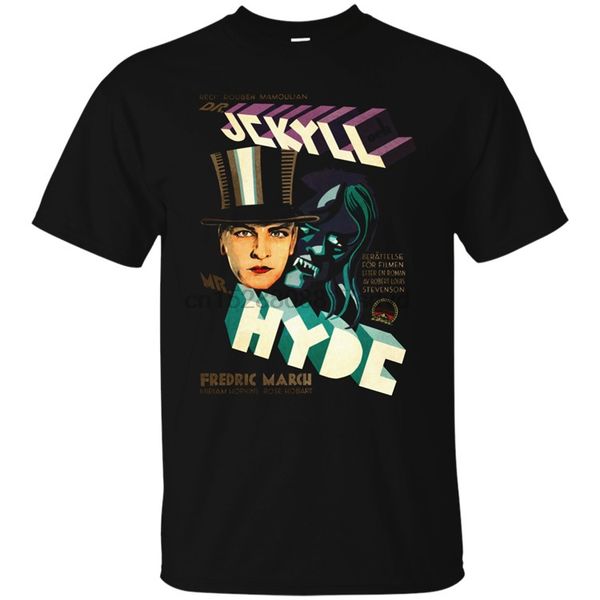 доктор джекилл mr. hyde ретро фильм ужасов фильм фредрик марч art deco post (1