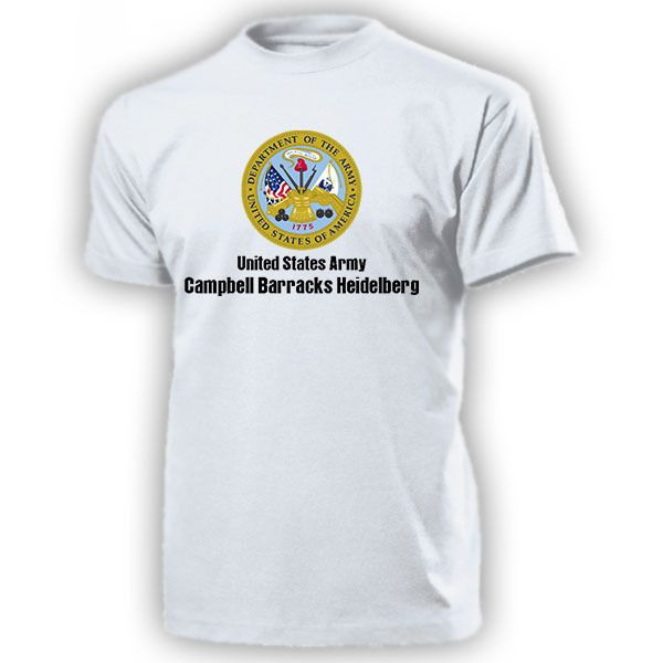 2019 men cool tee shirt campbell barracks heidelberg united states army wappen emblem us t shirt summer t-shirt
2019 men cool tee shirt campbell barracks heidelberg united states army wappen emblem us t shirt summer t-shirt