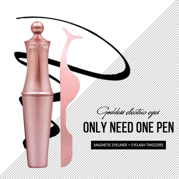 false eyelashes magnetic liquid eyeliner waterproof smooth eye liner rose gold bottle makeup cosmetic easy to wear quick dry
false eyelashes magnetic liquid eyeliner waterproof smooth eye liner rose gold bottle makeup cosmetic easy to wear quick dry