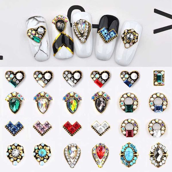 nail art decorations 5pcs shiny ab rhinestones alloy charm crystal 3d retro jewelry diy diamond manicure design accessory, Silver;gold
nail art decorations 5pcs shiny ab rhinestones alloy charm crystal 3d retro jewelry diy diamond manicure design accessory, Silver;gold