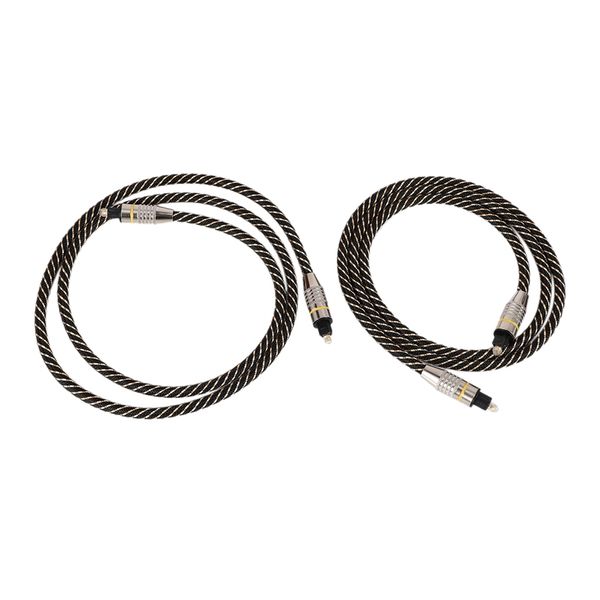 two 1m toslink digital optical o cable o spdif optical decoding cable, suitable for cd dvd tv player um
two 1m toslink digital optical o cable o spdif optical decoding cable, suitable for cd dvd tv player um