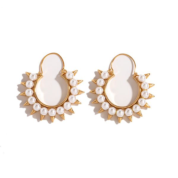 whomewho gold sunflower pearl minimalist geo spike piercing hoop earrings trendy fashion korean party hiphop jewelry bijoux, Golden;silver
whomewho gold sunflower pearl minimalist geo spike piercing hoop earrings trendy fashion korean party hiphop jewelry bijoux, Golden;silver