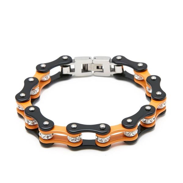 link, chain women jewelry fashion biker bracelets stainless steel woman punk bralet wristband link bangle gift for a, Black
link, chain women jewelry fashion biker bracelets stainless steel woman punk bralet wristband link bangle gift for a, Black