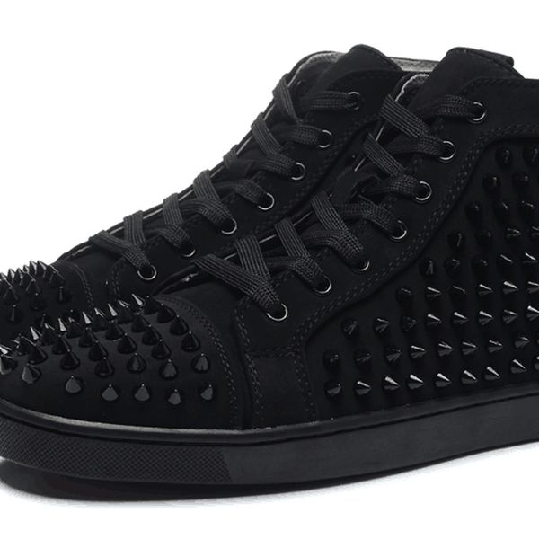 Designer Loubotin Light luxury Canvas Korean couple breathable lace-up Fashion rivet casual tide shoes men women
Designer Loubotin Light luxury Canvas Korean couple breathable lace-up Fashion rivet casual tide shoes men women