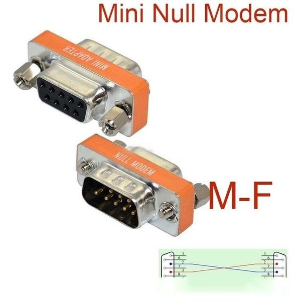 consumer electronics mini modem db9 female male plug adapter gender changer cross new
consumer electronics mini modem db9 female male plug adapter gender changer cross new