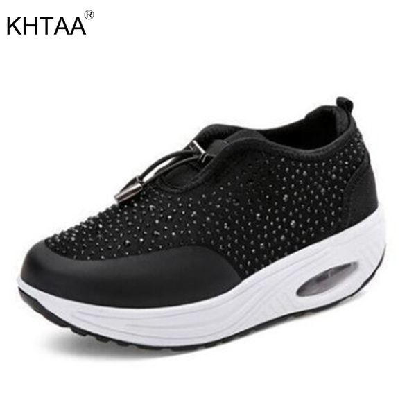 women bling sneakers slip on vulcanized shoes woman female casual women's platform crystal ladies fashion walking running shoes, Black
women bling sneakers slip on vulcanized shoes woman female casual women's platform crystal ladies fashion walking running shoes, Black