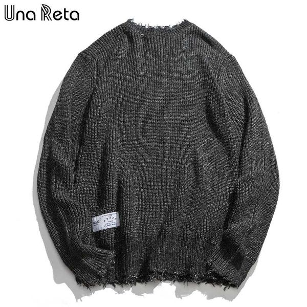 una reta solid sweater men new harajuku winter men's clothing knitted sweater pullover oversized, Black;white
una reta solid sweater men new harajuku winter men's clothing knitted sweater pullover oversized, Black;white