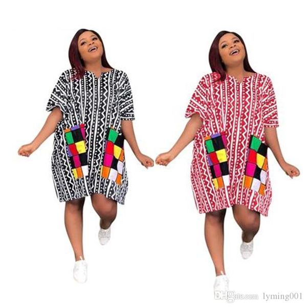 womens casual dresses loose 1/2 sleeved t shirt dress fashion print shirt mini dress club party summer plus size clothing xl-4xl, Black;gray
womens casual dresses loose 1/2 sleeved t shirt dress fashion print shirt mini dress club party summer plus size clothing xl-4xl, Black;gray