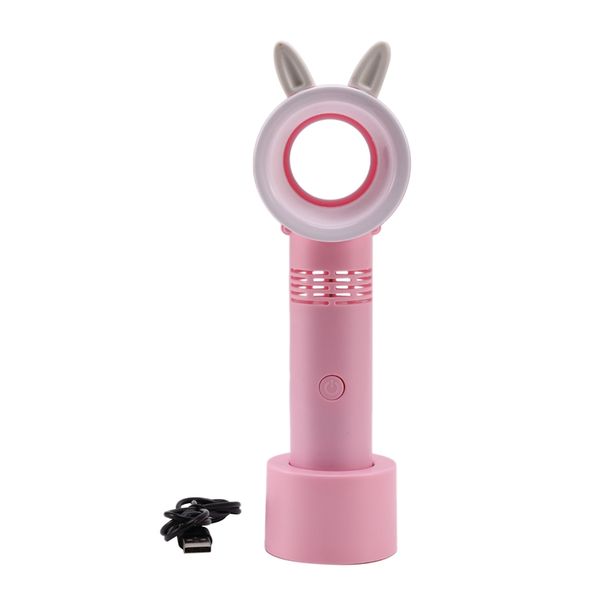 electric fans usb rechargeable portable bladeless fan handheld mini cooler no leaf handy with light for student, dormitory, office(pink)
electric fans usb rechargeable portable bladeless fan handheld mini cooler no leaf handy with light for student, dormitory, office(pink)