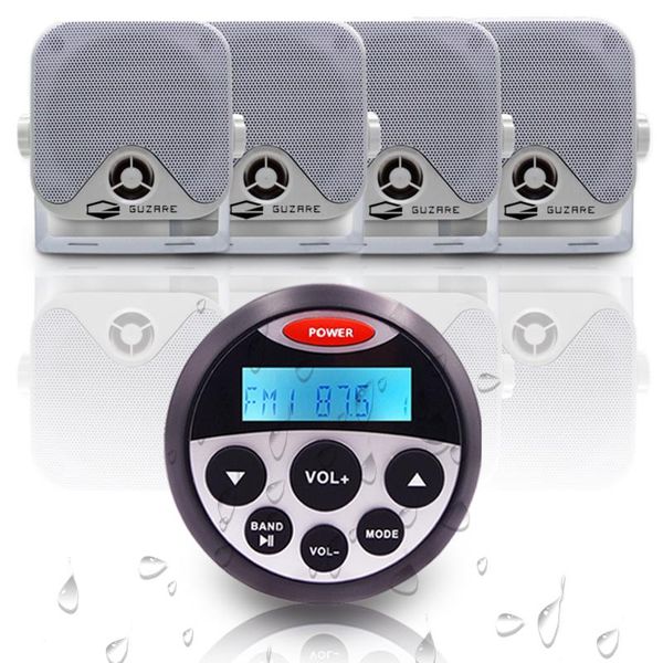 waterproof marine bluetooth radio stereo fm am digital media audio player+2pairs 4 inch speakers for atv utv boat tractor car
waterproof marine bluetooth radio stereo fm am digital media audio player+2pairs 4 inch speakers for atv utv boat tractor car