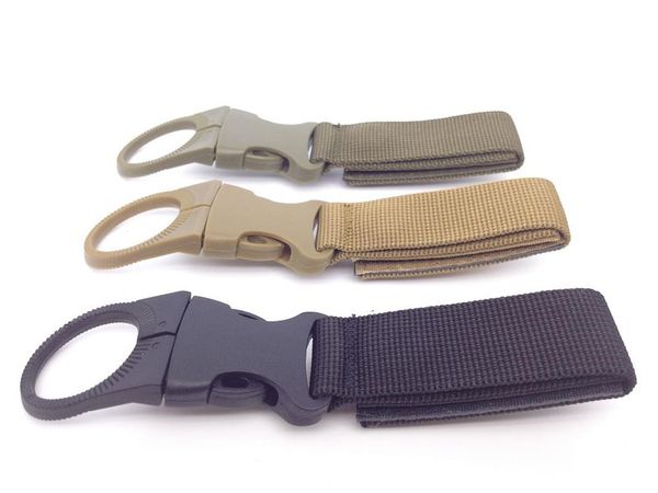 outdoor tactical nylon ribbon keychains water bottle buckle mountain-climbing portable quick hanging clip k72101, Silver
outdoor tactical nylon ribbon keychains water bottle buckle mountain-climbing portable quick hanging clip k72101, Silver