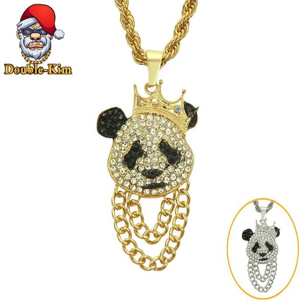 chains panda king men pendant necklace hiphop rock street culture titanium stainless steel inlaid zircon chain man jewelry, Silver
chains panda king men pendant necklace hiphop rock street culture titanium stainless steel inlaid zircon chain man jewelry, Silver
