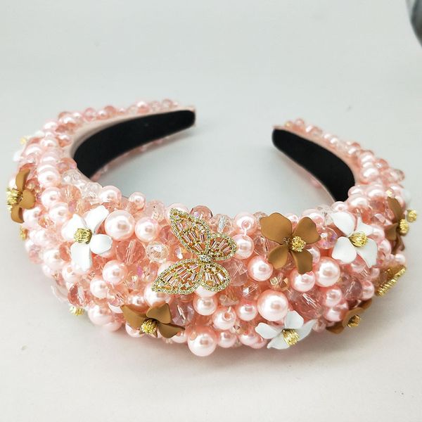 pearl cover butterfly padded headband for women rhinestones crystal sponge hairbands sparkly novelty headbands luxry headdress, Golden;silver
pearl cover butterfly padded headband for women rhinestones crystal sponge hairbands sparkly novelty headbands luxry headdress, Golden;silver