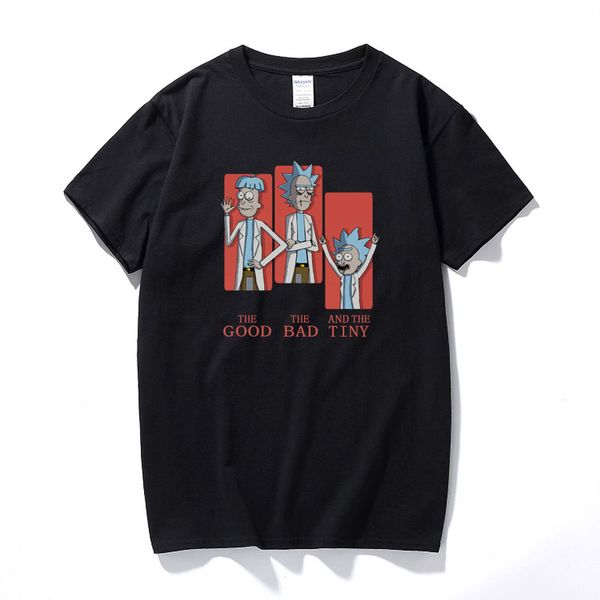 men's comedy t-shirt rick & morty holiday gift tee the good bad & tiny casual cotton short sleeve t shirt camisetas hombre
men's comedy t-shirt rick & morty holiday gift tee the good bad & tiny casual cotton short sleeve t shirt camisetas hombre