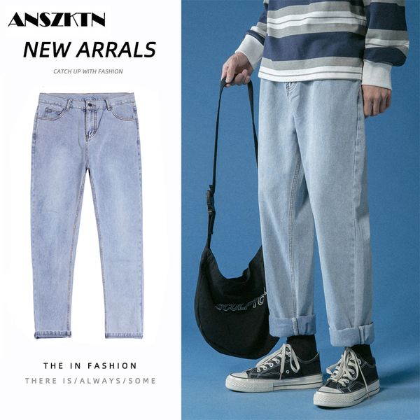 new skinny jeans men streetwear destroyed ripped jeans homme hip hop men's casual sport pencil pants straight denim trouers, Blue
new skinny jeans men streetwear destroyed ripped jeans homme hip hop men's casual sport pencil pants straight denim trouers, Blue