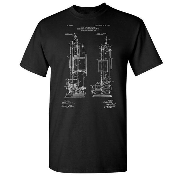 elevator emergency brake tee t shirt architect gift mechanical blueprint steampunk new funny t-shirt
elevator emergency brake tee t shirt architect gift mechanical blueprint steampunk new funny t-shirt