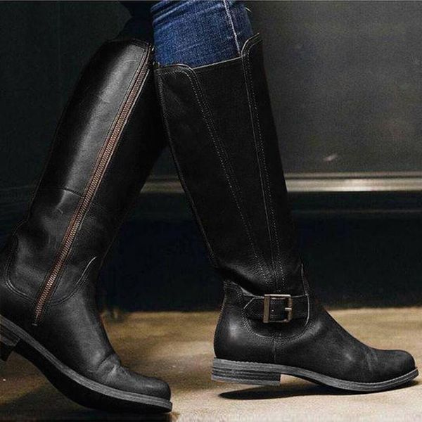 обувь женщина моды ботинки женщин способа женщин cowboy boots езда ретро casual большой размер средний tube, Black
обувь женщина моды ботинки женщин способа женщин cowboy boots езда ретро casual большой размер средний tube, Black
