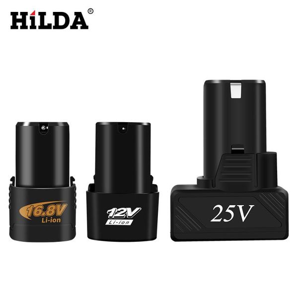 hilda 25v 16.8v 12v lithium battery screwdriver electric drill battery cordless screwdriver charger for power tools
hilda 25v 16.8v 12v lithium battery screwdriver electric drill battery cordless screwdriver charger for power tools
