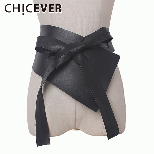 chicever 2020 summer irregular bandage female belts made of genuine pu leather cummerbunds black women belt new fashion, Black;brown
chicever 2020 summer irregular bandage female belts made of genuine pu leather cummerbunds black women belt new fashion, Black;brown