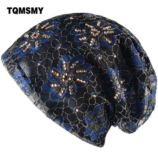 tqmsmy spring and autumn floral beanies women rhinestone design lace flower hats ladies cap woman casual beanie gorros cap tms75, Blue;gray
tqmsmy spring and autumn floral beanies women rhinestone design lace flower hats ladies cap woman casual beanie gorros cap tms75, Blue;gray