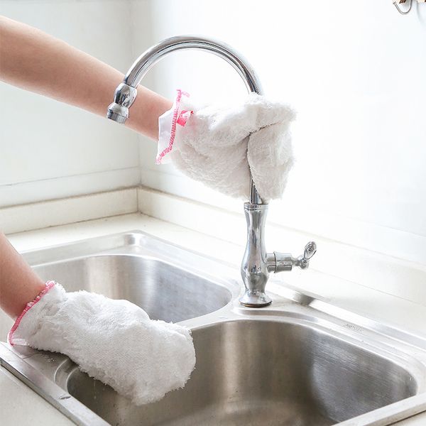 disposable gloves bamboo fibre kitchen household cleaning tools waterproof rag glove white anti-slip dish washing for home
disposable gloves bamboo fibre kitchen household cleaning tools waterproof rag glove white anti-slip dish washing for home