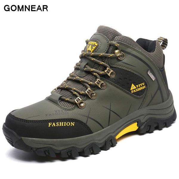 

wholesal big size winter hiking shoes for men breathable outdoor waterproof hunting antiskid tourism trend sneakers sport shoes us6.5 - us12