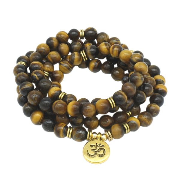 charm bracelets natural tiger eye 108 mala bracelet buddhist 8mm beads men yoga women stone jewelry, Golden;silver
charm bracelets natural tiger eye 108 mala bracelet buddhist 8mm beads men yoga women stone jewelry, Golden;silver