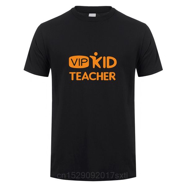 fashion vipkid teacher t shirt summer short sleeve t-shirts mans tshirt