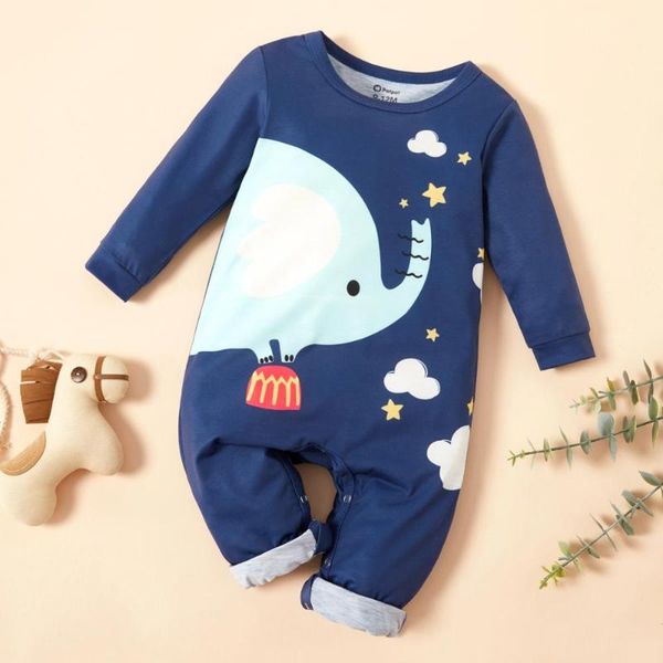 patpat 2020 new arrival autumn and winter deep baby boy casual animal elephant jumpsuits babytoddler girlone pieces baby clothes, Blue
patpat 2020 new arrival autumn and winter deep baby boy casual animal elephant jumpsuits babytoddler girlone pieces baby clothes, Blue