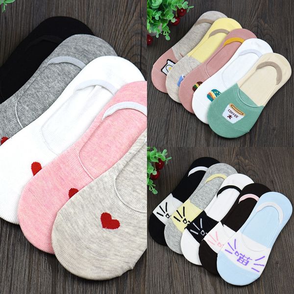 summer women's cotton cartoon silicone non-slip shallow socks invisible sockssilicone invisible socksmouth breathable sweat-absorbing w, Black
summer women's cotton cartoon silicone non-slip shallow socks invisible sockssilicone invisible socksmouth breathable sweat-absorbing w, Black