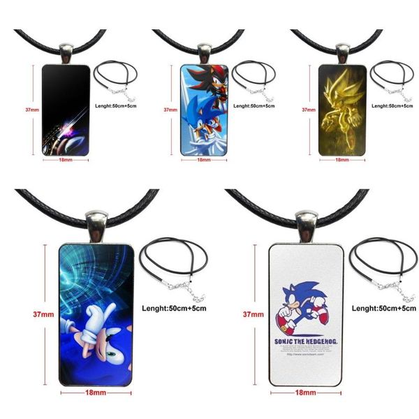 sonic the hedgehog glass cabochon choker pendant rectangle necklace steel color jewelry for lovers friendship, Silver
sonic the hedgehog glass cabochon choker pendant rectangle necklace steel color jewelry for lovers friendship, Silver