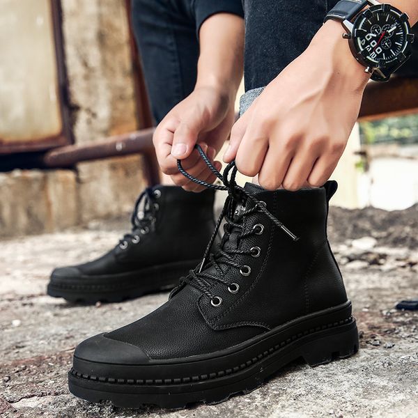 high-casual shoes men classic men ankle boots plus velvet warm male shoes comfortable british style flat male boots hx-207, Black
high-casual shoes men classic men ankle boots plus velvet warm male shoes comfortable british style flat male boots hx-207, Black