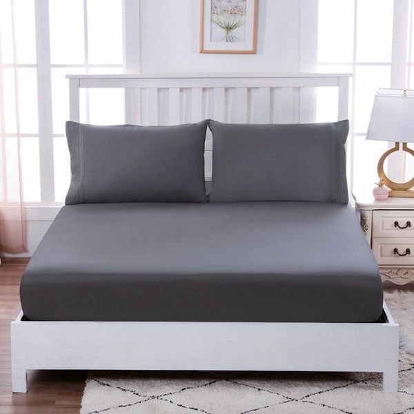 sanding l sheets home sheets four-piece bedding european and american cotton bed simple color
sanding l sheets home sheets four-piece bedding european and american cotton bed simple color