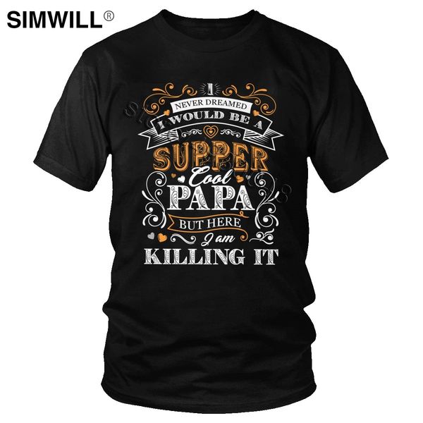 прохладный супер папа tshirt мужчины хлопок стиль vintage майка для пап короткие рукава круглый воротник футболки отца подарка tee оптовая
прохладный супер папа tshirt мужчины хлопок стиль vintage майка для пап короткие рукава круглый воротник футболки отца подарка tee оптовая