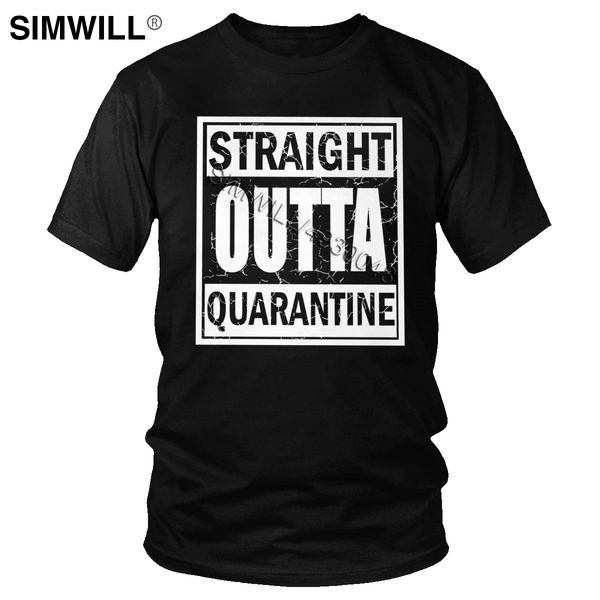 tmens pure cotton straight outta quarantine t shirt short sleeved social distancing tee casual tshirt dropshipping merchandise
tmens pure cotton straight outta quarantine t shirt short sleeved social distancing tee casual tshirt dropshipping merchandise