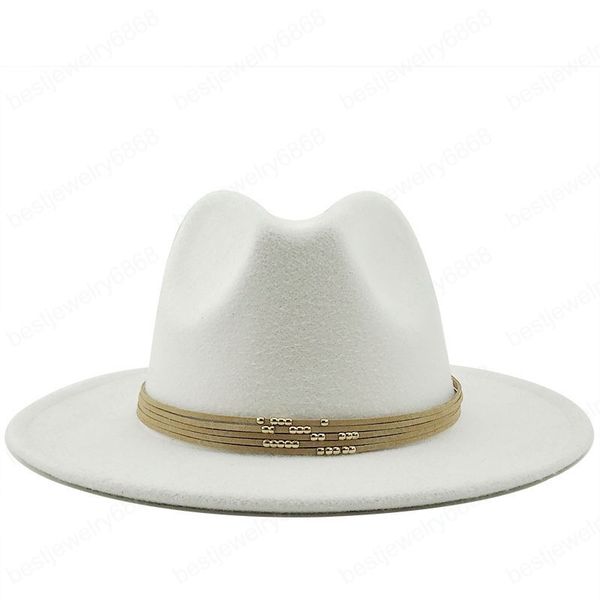 wool jazz fedora hats casual men women leather suede belt felt hat white pink yellow panama trilby formal party cap 58-61cm, Blue;gray
wool jazz fedora hats casual men women leather suede belt felt hat white pink yellow panama trilby formal party cap 58-61cm, Blue;gray