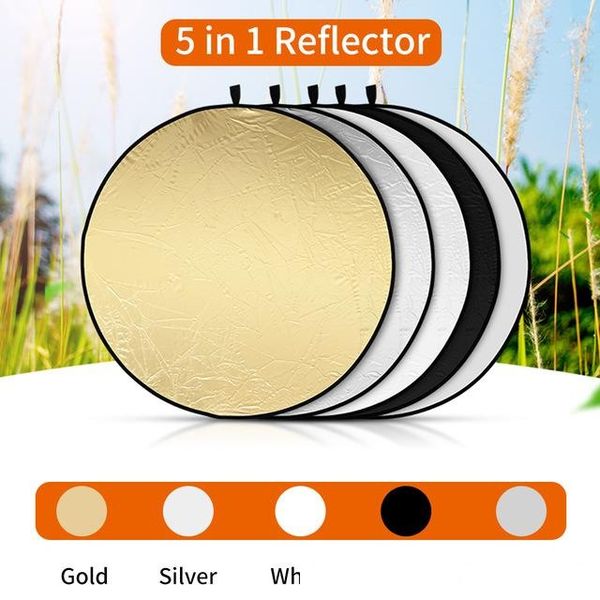 p studio kits supon 60/80/110cm 5 in1 reflector collapsible pgraphy light reflective screen for studio multi p disc diffuers
p studio kits supon 60/80/110cm 5 in1 reflector collapsible pgraphy light reflective screen for studio multi p disc diffuers