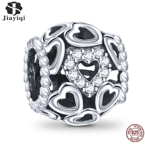jiayiqi authentic 100% 925 sterling silver vintage love heart limpar hollow charms beads fit charme pulseiras diy jóias 2020
jiayiqi authentic 100% 925 sterling silver vintage love heart limpar hollow charms beads fit charme pulseiras diy jóias 2020