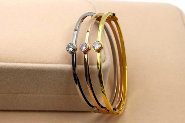 fashion round crystal buckle thin bracelet bangle rose gold color stainless steel chrismas women party gift, Black
fashion round crystal buckle thin bracelet bangle rose gold color stainless steel chrismas women party gift, Black